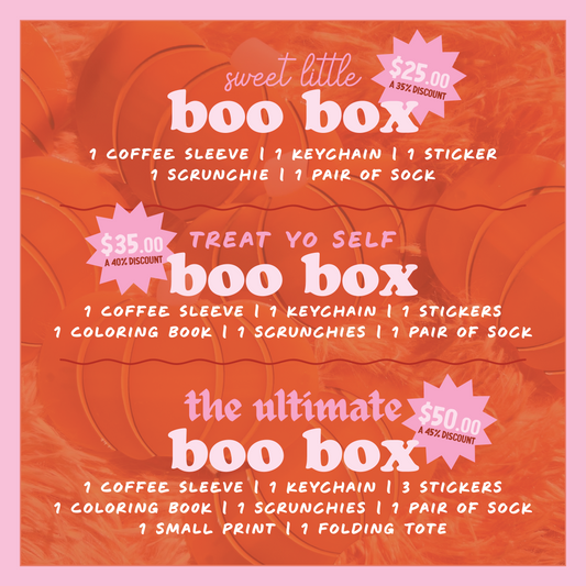 Halloween Mystery Boo Boxes