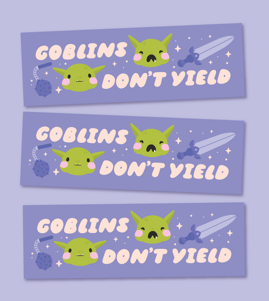 Goblins MAGNETIC Bumper Sticker