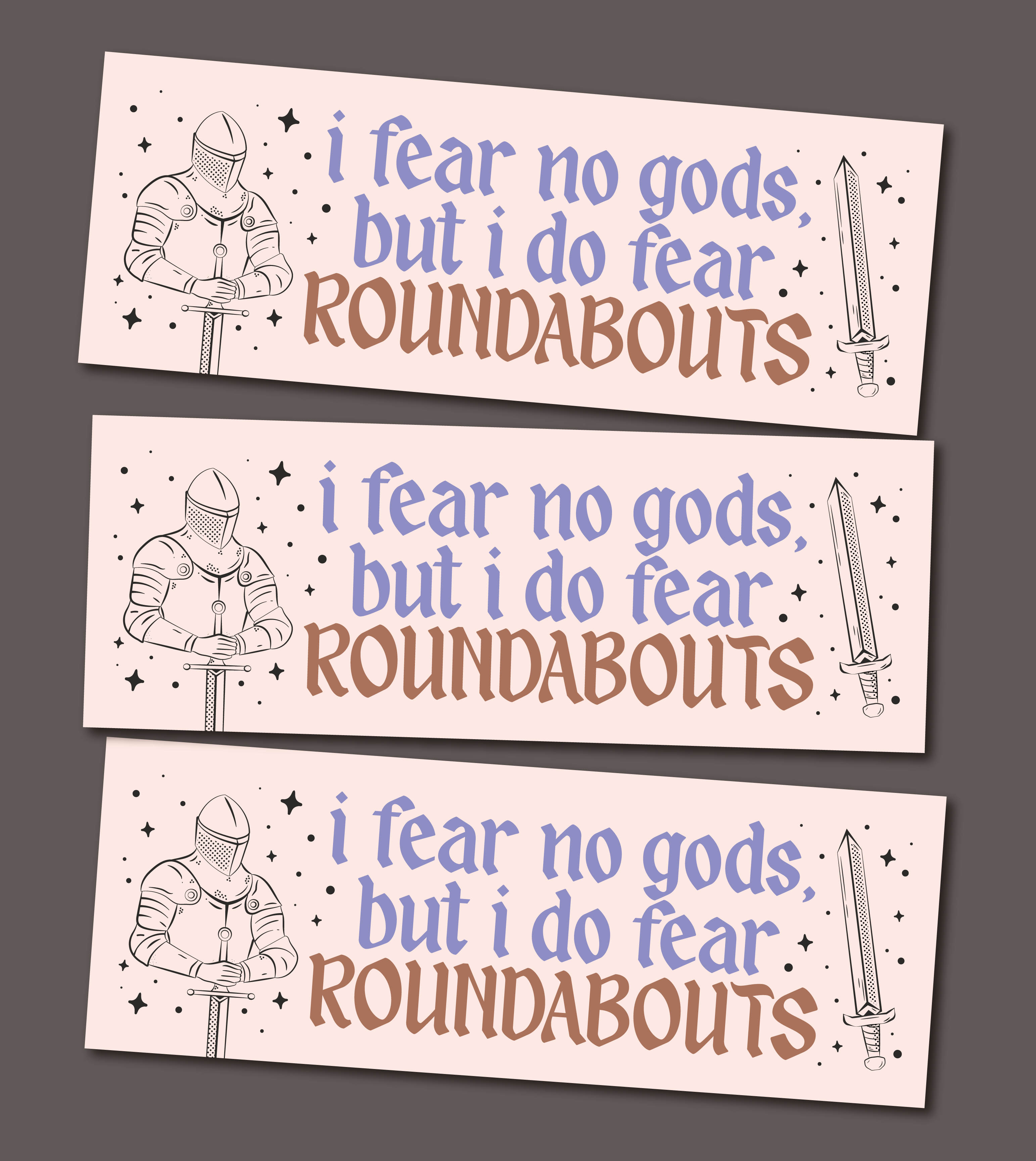 I Fear Roundabouts MAGNETIC Bumper Sticker – Shop Jollie Ollie