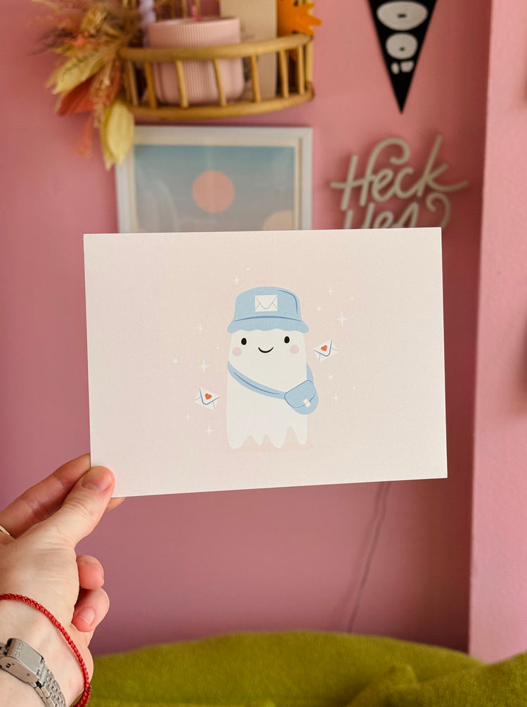 Ghostal Worker 5x7 Print