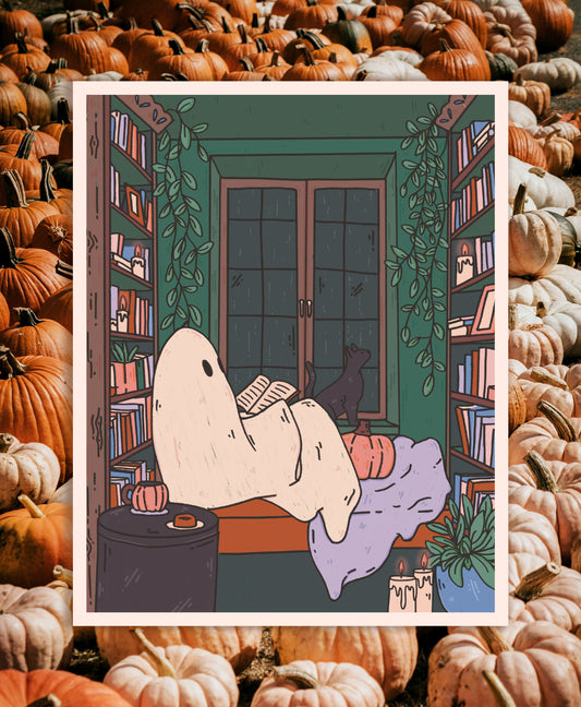 Cozy Night 8x10 Print