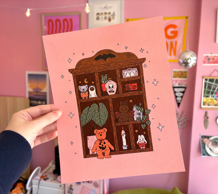 Spooky Cabinet 8x10 Print