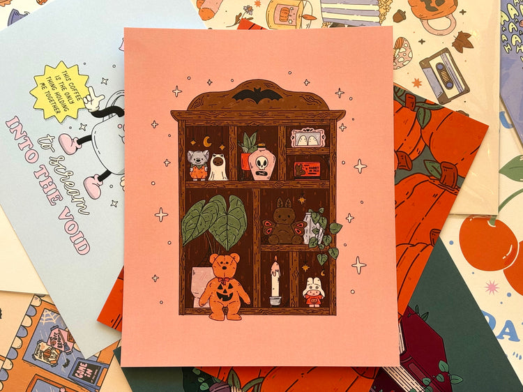 Spooky Cabinet 8x10 Print