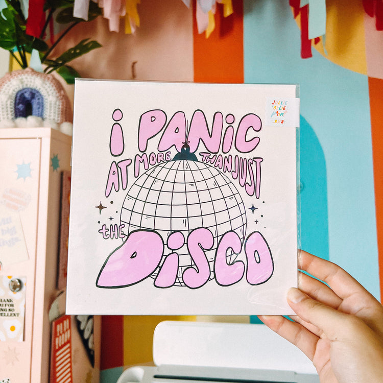 I Panic at More Than Just The Disco Print