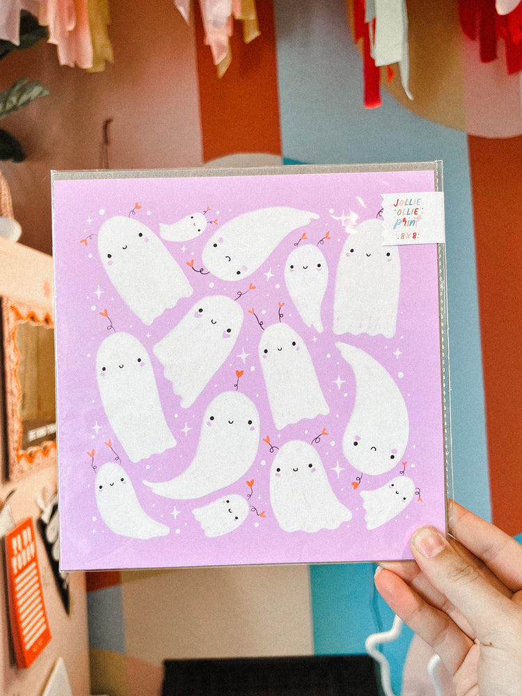Lovely Ghost Pals Print