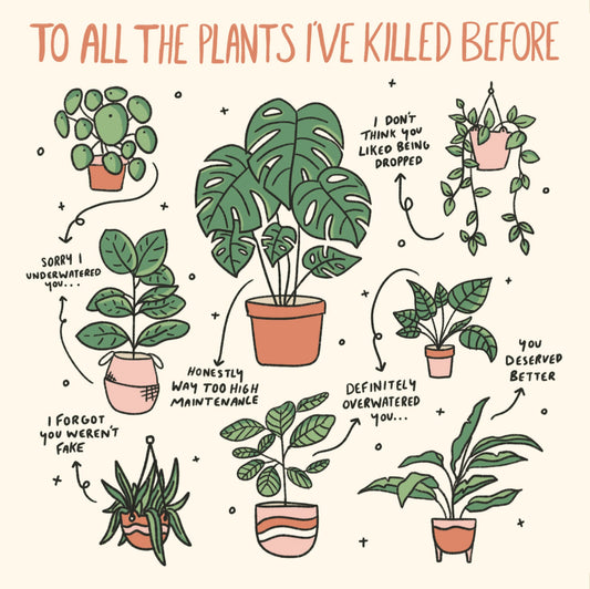 Plant Killer Square Print