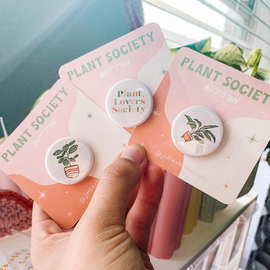 Plant Society Button