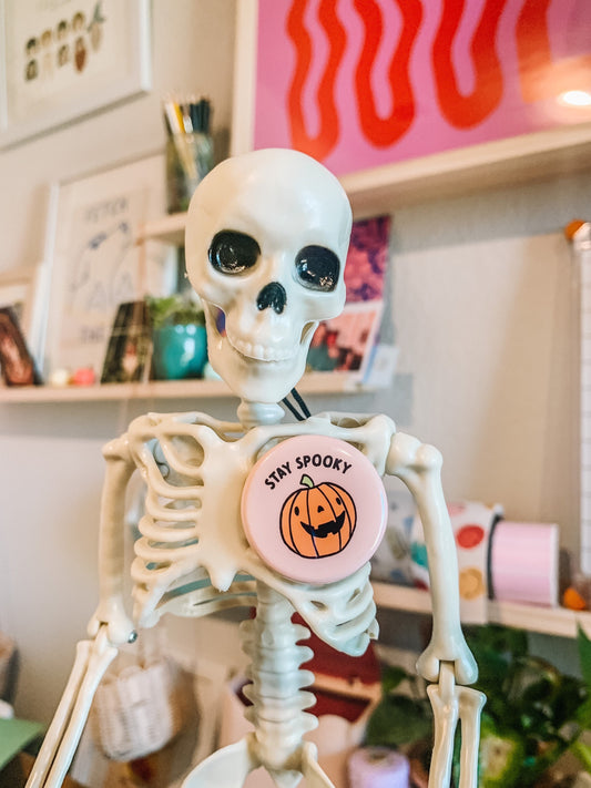 Stay Spooky Button